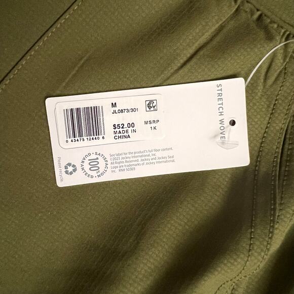 Jockey Mountain Forest Stretch Woven Adventure 7/8 Pant, M - Picture 5 of 9